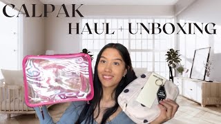 Calpak Haul + Unboxing ($25 discount code off $150+)