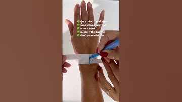 Find out your bracelet size. How to measure your wrist. A Step-by-Step Guide to Measuring Your Wrist