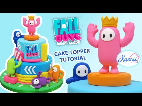 Fortnite Llama Cake Topper Step By Step Kaomi Tutoriales Youtube