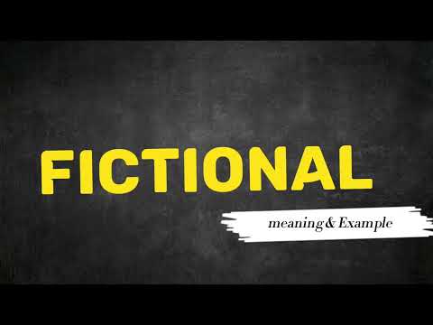 Video: Este fictionist un cuvânt adevărat?