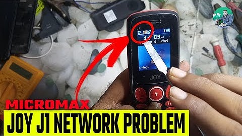 how to fix joy phone network problem | micromax Joy j1 network problem | Micromax new phone network