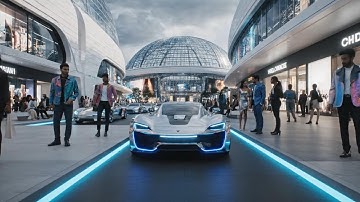 Cyberpunk Metropolis 2050 – Stunning Sci-Fi City & High-Tech Robots!