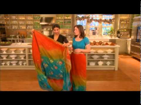 How To Tie A Sari Ayesha Patel Martha Stewart-11-08-2015
