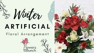 Winter Artificial Arrangement - Floral  Design