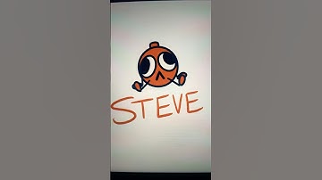 LE POISSON STEVE (Steve the fish) inspired by @vigzvigz #ytshorts #animationart #animation #darwin