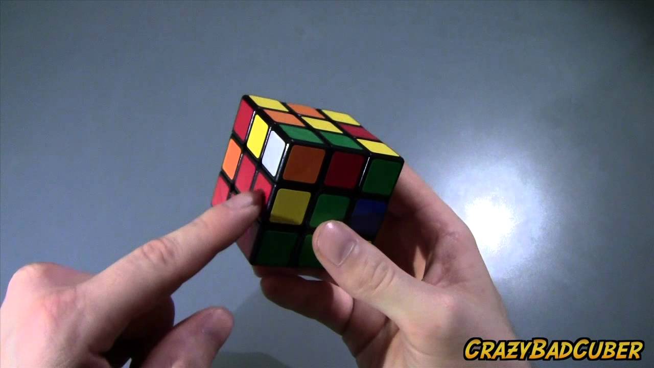 How To Solve A 3x3 Rubiks Cube For Beginners Second Layer Edges Youtube