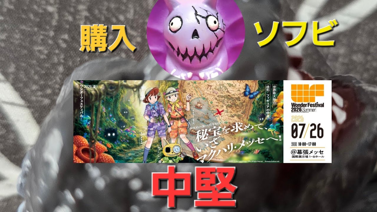 ちー⭐︎ワンフェス2026⭐︎ソフビ⭐︎抽選当選 ワンフェス事前抽選
