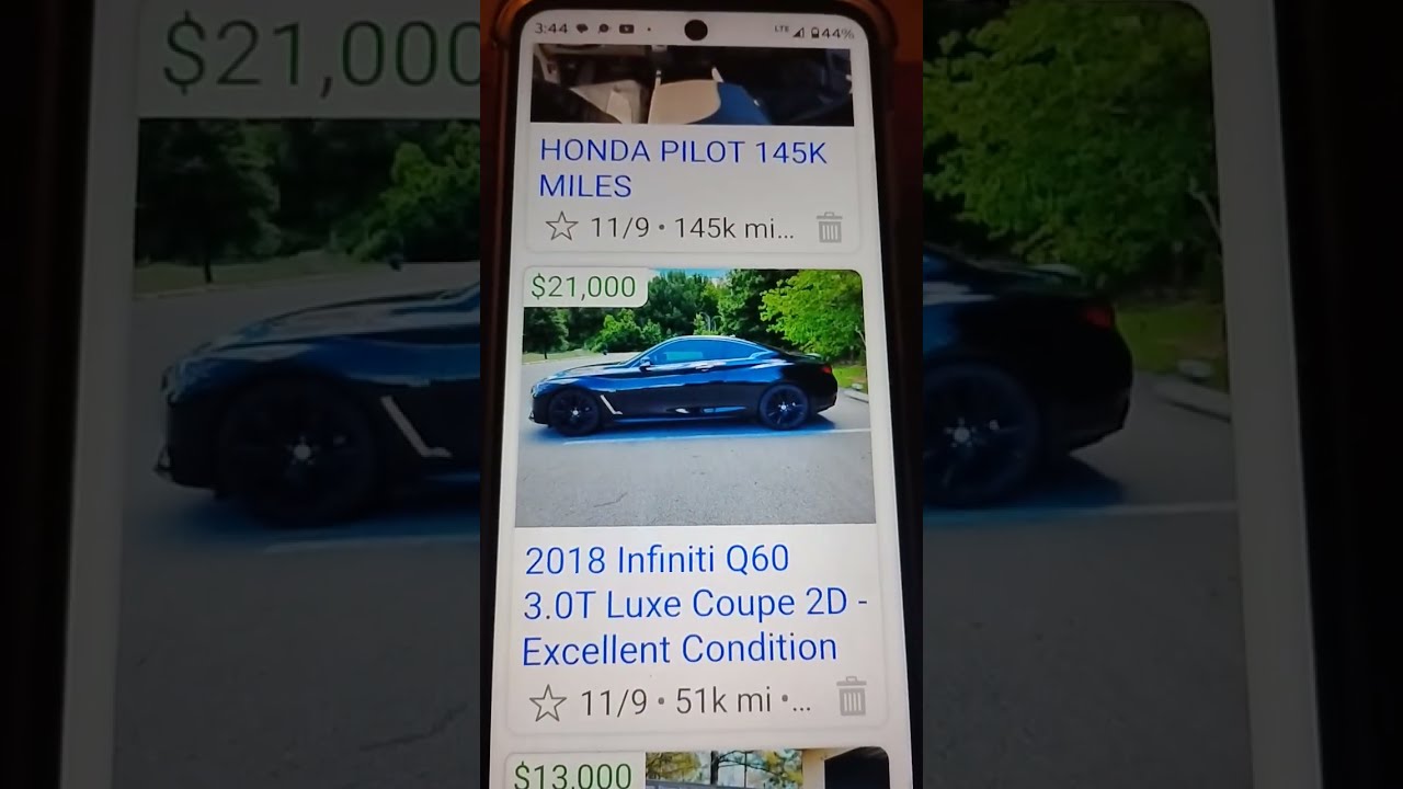 2018 Infiniti Q60 51k 21 000 Nice Car