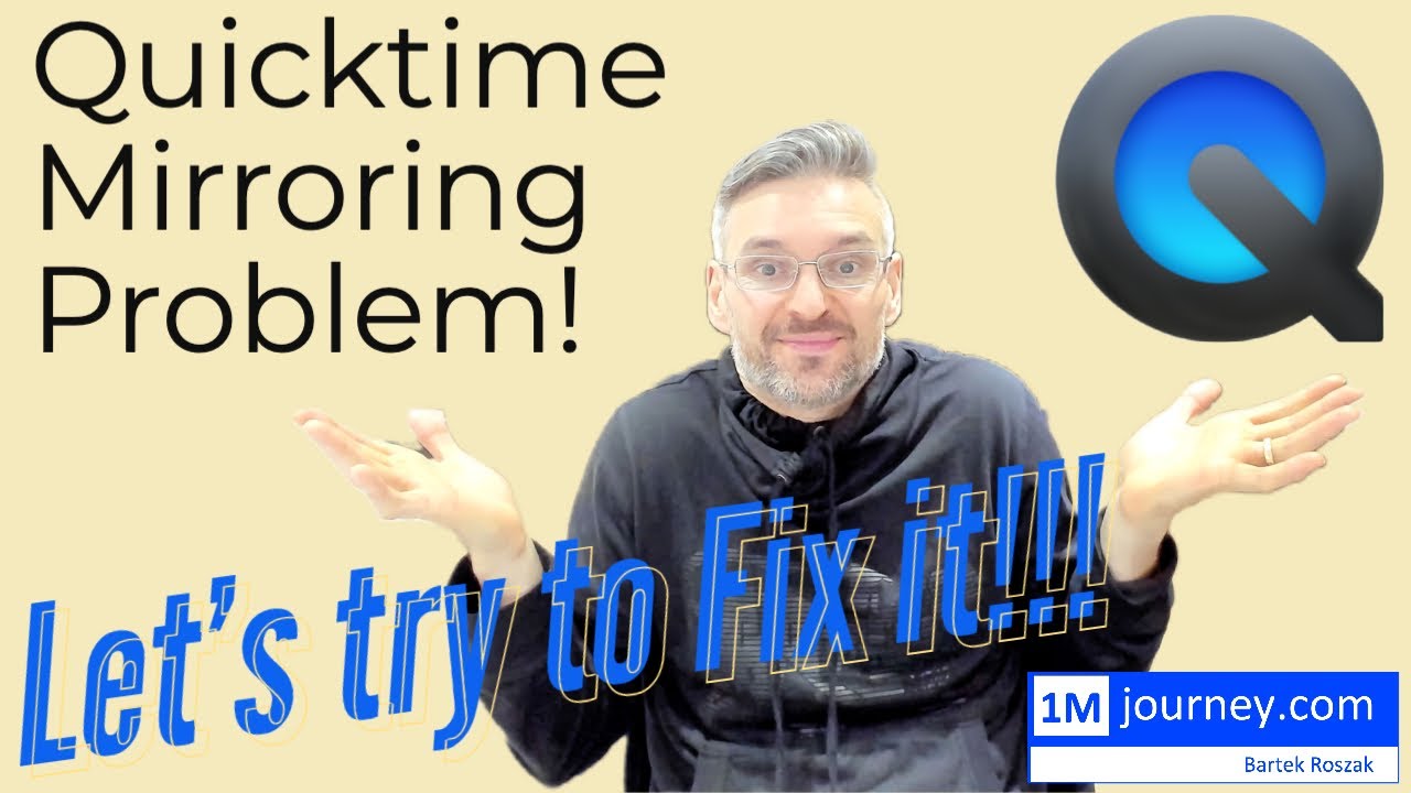 Fixing iPad iPhone mirroring with Quicktime YouTube