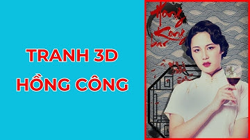 Tranh Hồng Công Siêu Đẹp | Tranh Dán Tường 3D 2023 - 0979.46.3459