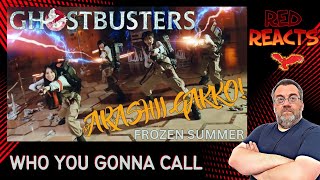 Red Reacts To ATARASHII GAKKO! | GHOSTBUSTERS: FROZEN SUMMER