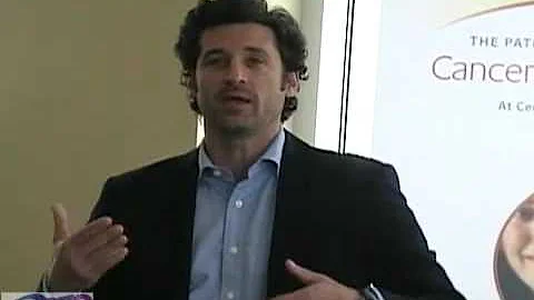 Lori 'Interviews' Patrick Dempsey at Dempsey Cente...