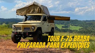 Rural F-75 preparada para expedições (diesel biturbo)