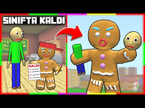 KURABİYECAN SINIFTA KALDI, BABASI ÖĞRETMENİ YEDİ! 😱 - Minecraft