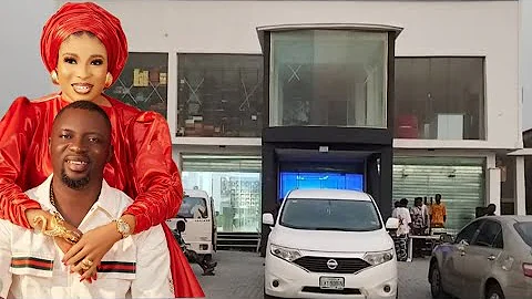 NOLLYWOOD ACTRESS, LIZZY ANJORIN OPENS MULTI-MILLION NAIRA PLAZA (OBA MALL) ON THE ISLAND