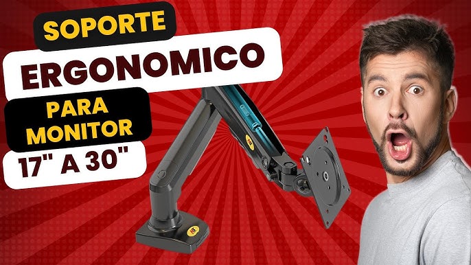 Soporte doble de escritorio T'nB MHFLEXDUAL para monitores