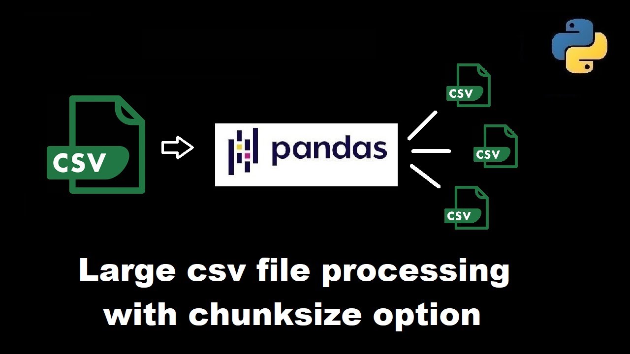 Read And Process Large Csv / Dbf Files Using Pandas Chunksize Option In Python