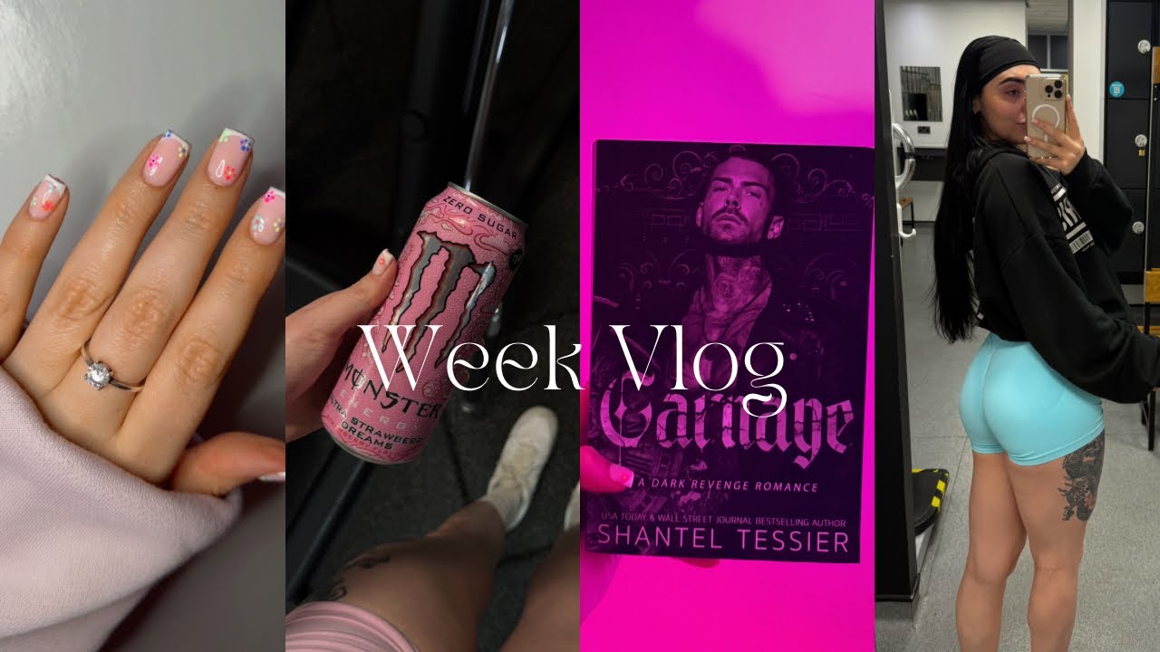 Week Vlog | Hair + Nail Appointment, Gym + Book Update