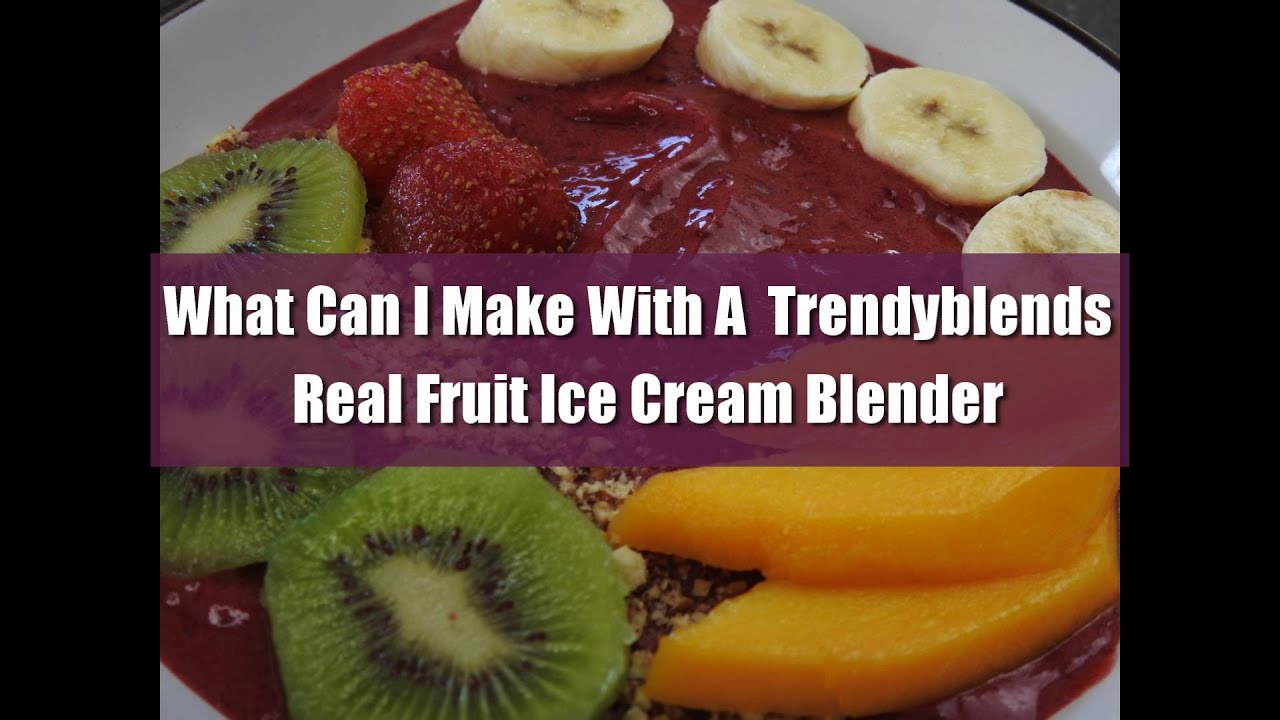 How to make real fruit ice cream — Little Jem, NZ