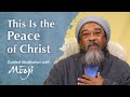 This is the peace of christ the love of god  guided meditation with mooji on christmas day