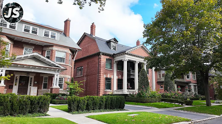 Toronto's Wealthy Rosedale Neighbourhood | Fall Walk (Oct 2024)