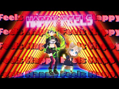 【MV】Halo (Highping Monaca / Happy Lottie) - Happy Feels (Official Video) #Vtuber #rap #80's