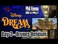 Disney dream cruise 2023  day 3  bruges belgium