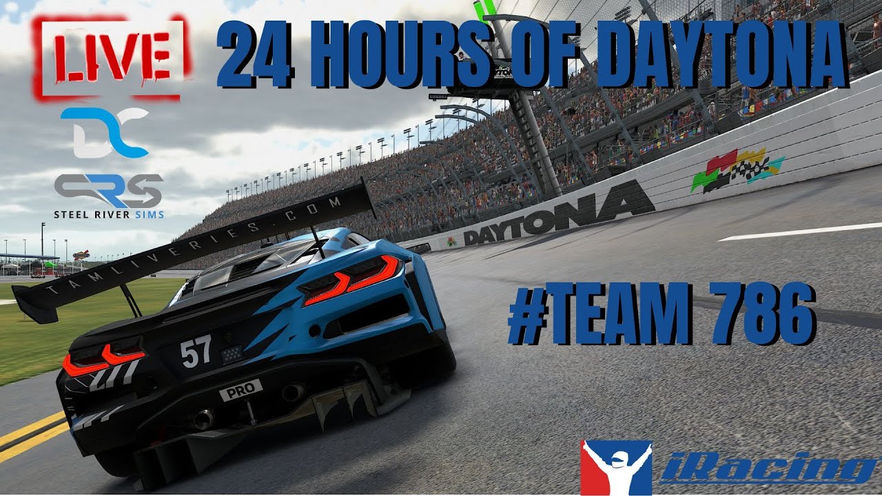 iRacing | 24 Hours Of Daytona | Dave Cam & Steel River Sims | Steel ...