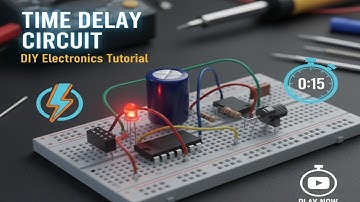 Time Delay Circuit | time delay relay circuit |555 timer delay circuit | on delay timer circuit | #