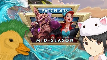 SMITE - Patch Discussion - 4.13 Mid-Season (w/ MythyMoo & Punk Duck)
