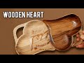 How I Carved A Wooden Heart Bowl From Raw Wood No Lathe 