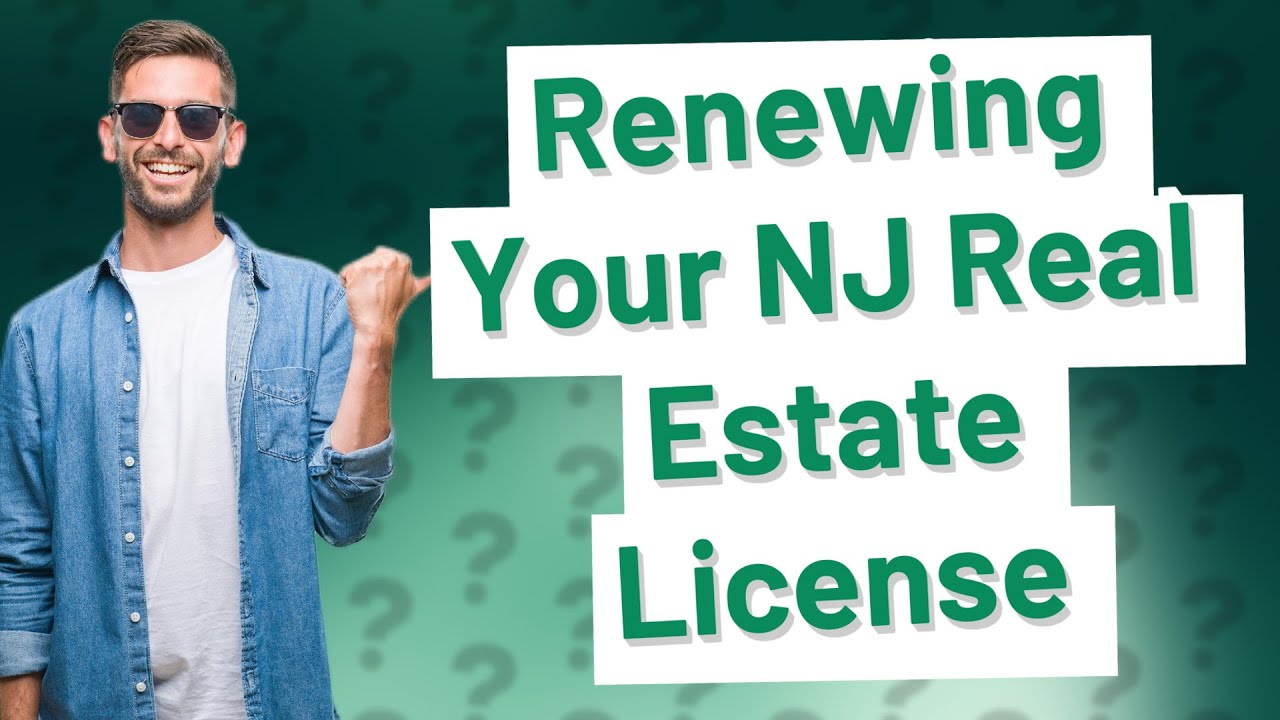 How long is a NJ real estate license good for? YouTube