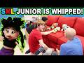 SML JUNIOR IS WHIPPED!