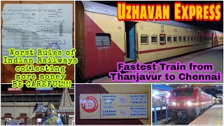 Uzhavan Express Travel Vlog Thanjavur To Chennaibest Night Train Of Delta Regionnaveen Kumar