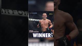 Ufc 267 Пояс едет домой, Петр Ян победил  #shorts