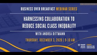 Harnessing Collaboration to Reduce Social Class Inequality in the Workplace
