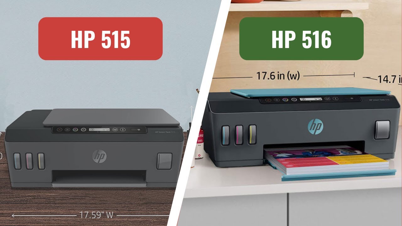 HP 515 vs HP 516 Printer Comparison / Difference | HP 515 vs 516 Shorts - YouTube