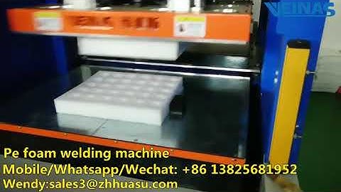 Veinas EPE/PE foam welding/bonding machine: multi-layers welding
