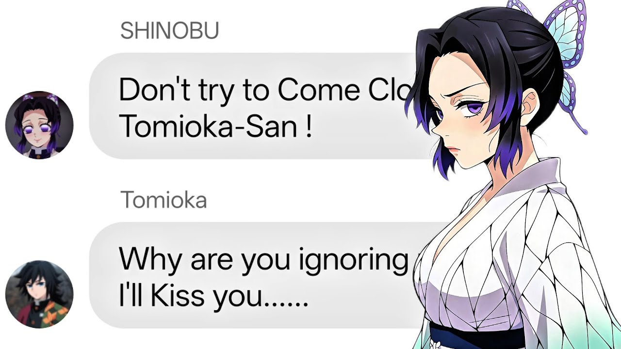 If Shinobu Ignore Tomioka For a Whole Day | Demon Slayer discord server 