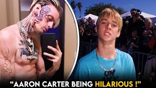 Aaron Carter Being HILARIOUS! (Part 1)