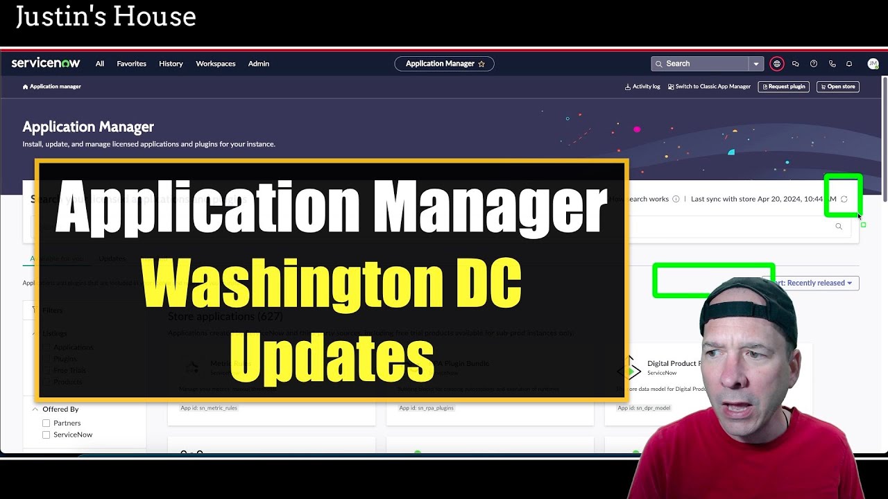 Update Application Manager Application Manager Updates with Washington - YouTube