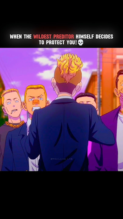 When preditor decides to protect you!💀 [ Tokyo Revengers ] #baji #chifuyu #tokyorevengersedit #anime