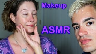 Dramatic Makeup Application on a Woman! (ASMR)