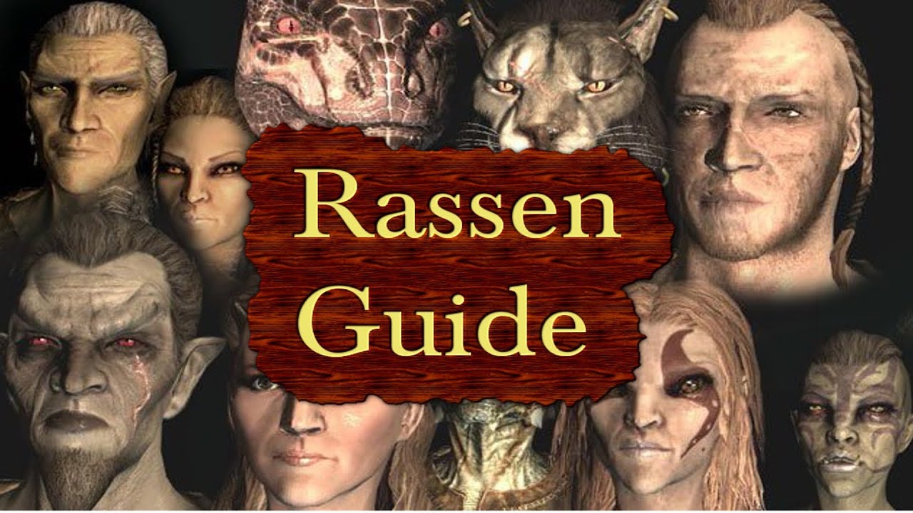 Skyrim Rassen Skyrim Rassen