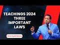 Teachings 2024  Three Important Laws - Pastor Chris Oyakhilome Ph.D