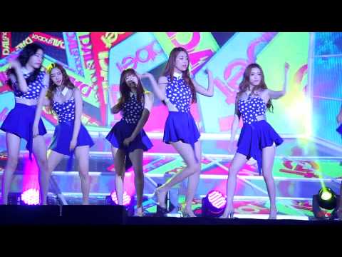 [FANCAM][130812]속초음악대향연 쇼챔피언 Dalshabet(달샤벳) _ Be Ambitious(내 다리를 봐)