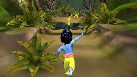 LITTLE KRISHNA JUNGLE RUN OF VRINDAVAN AGAINST PUTANA