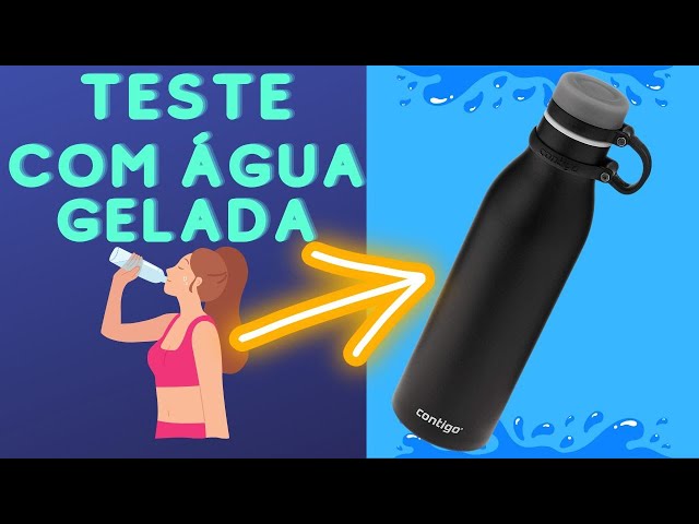 Garrafa térmica para água funciona? g1 testa 3 modelos que gelam