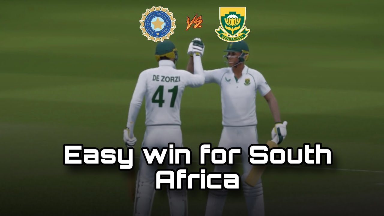 One Side Win South Africa One sided win against India | Ind vs Sa | 1st test match ...