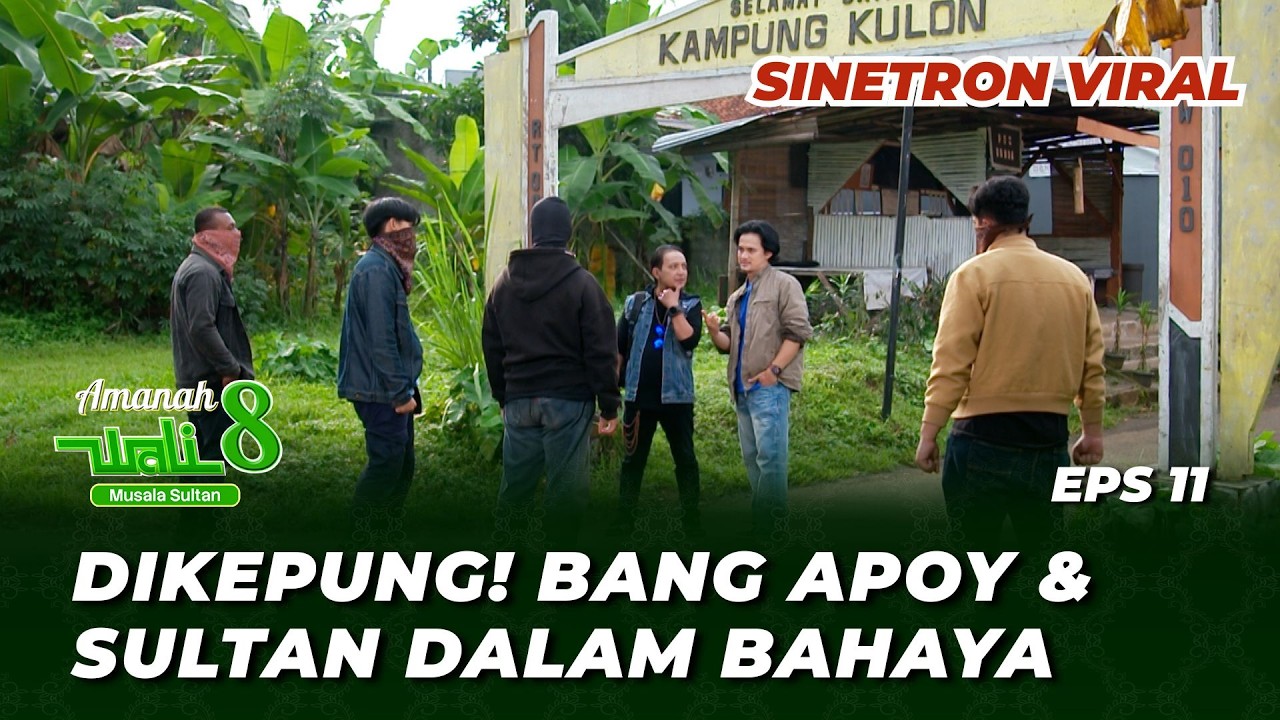 AMANAH WALI 8 EPS 11: MERINDINKKK‼️ BANG APOY BIKIN SULTAN TERINSPIRASI? - Band Wali, Faank Wali